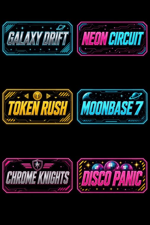 Marquee sticker sheet